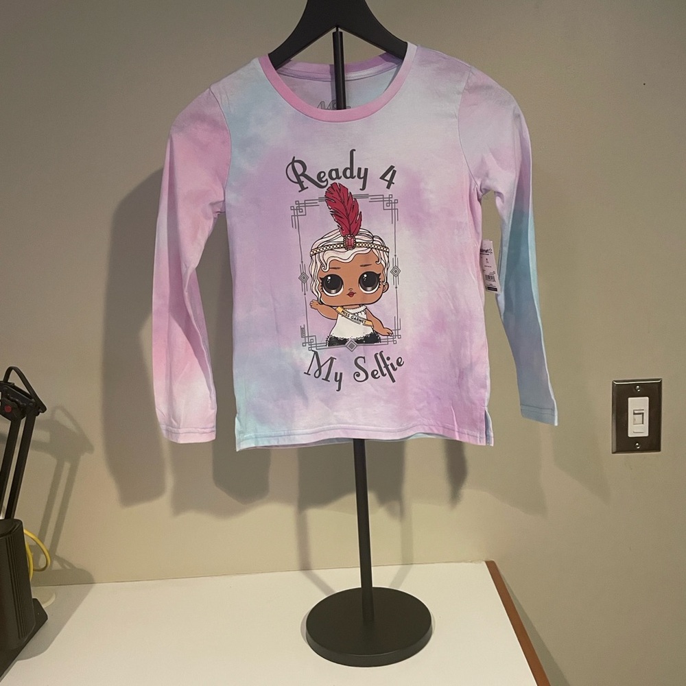 L.O.L Surprise! Girls 2-Pack Long Sleeve Graphic Shirt
Pastel Tie-Dye Character